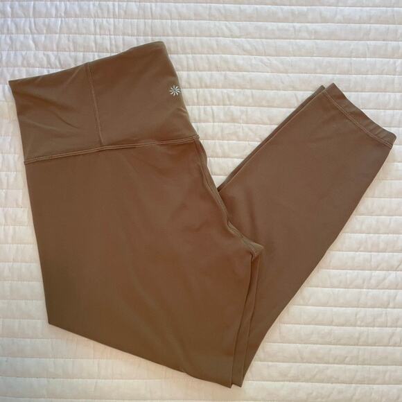 Athleta Elation Ultra High Rise 7/8 Legging in Clay, size XL - Picture 1 of 7